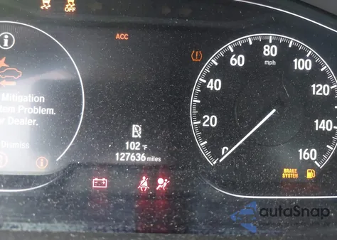 2018 Honda Accord Touring 2.0T z USA, uszkodzony, nr VIN 1HGCV2F92JA032736